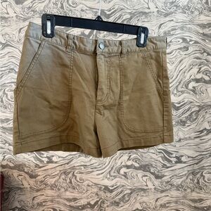 Patagonia Women's Olive Tan Utility Shorts
